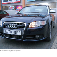 Audi A4 S4 Car Hifi Einbau