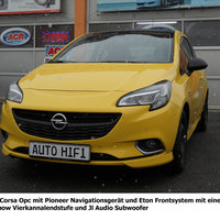 Opel Corsa OPC Car Hifi Einbau