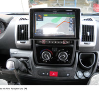 Das Navigationssystem eines Fiats