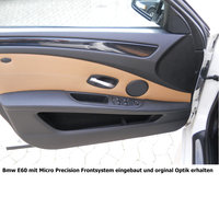 Das Frontsystem, eingebaut in die Seitentüre eines BMWs